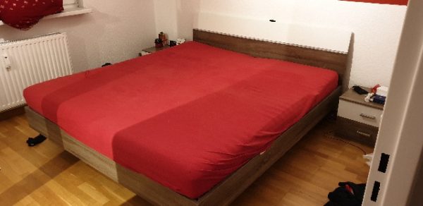 Spende: Doppelbett mit Matratzen und Lattenrost – A23003