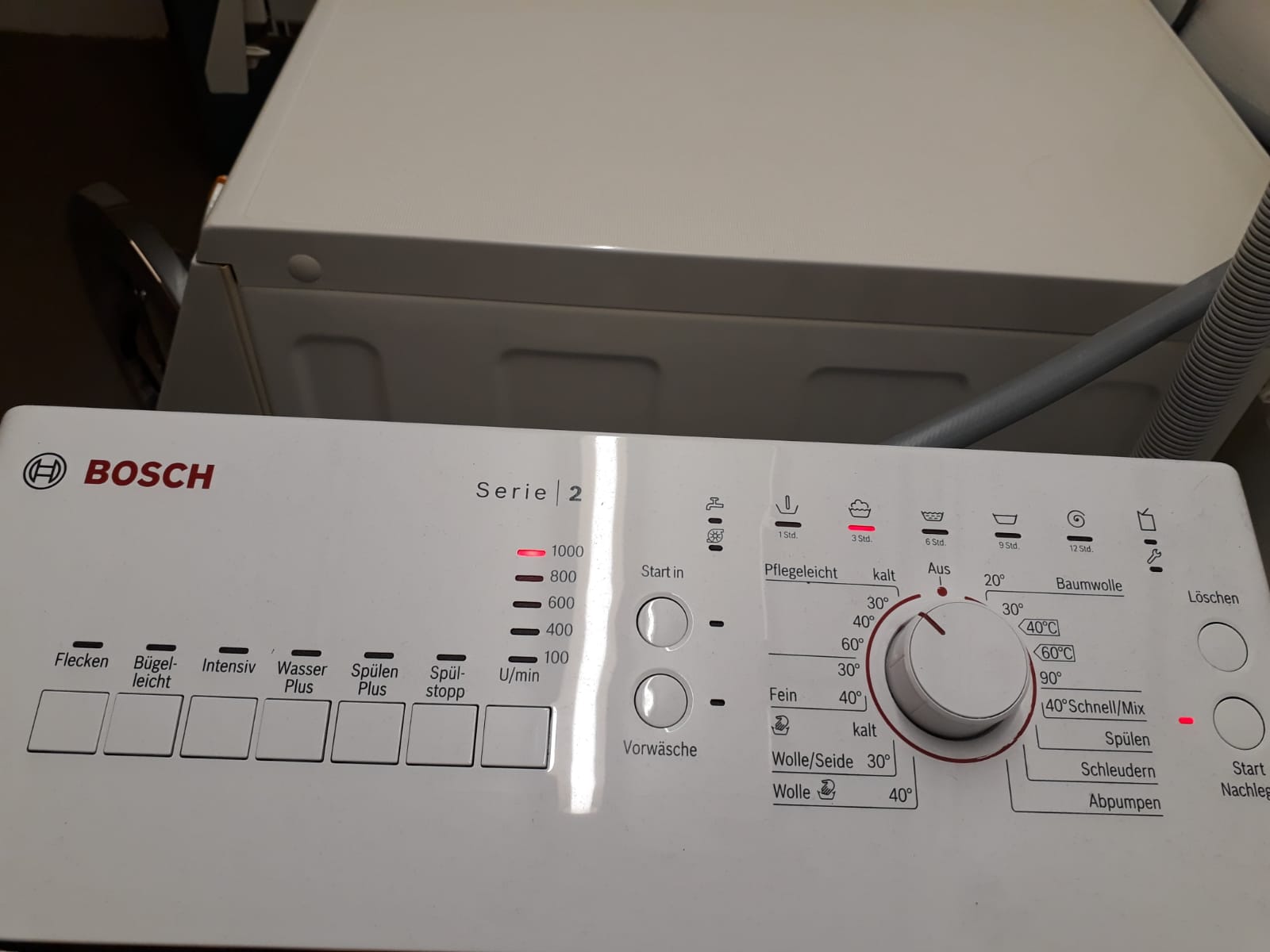 Bosch Serie2 Waschmaschine Toplader