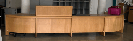 Empfangstheke – Spende in Heidenheim