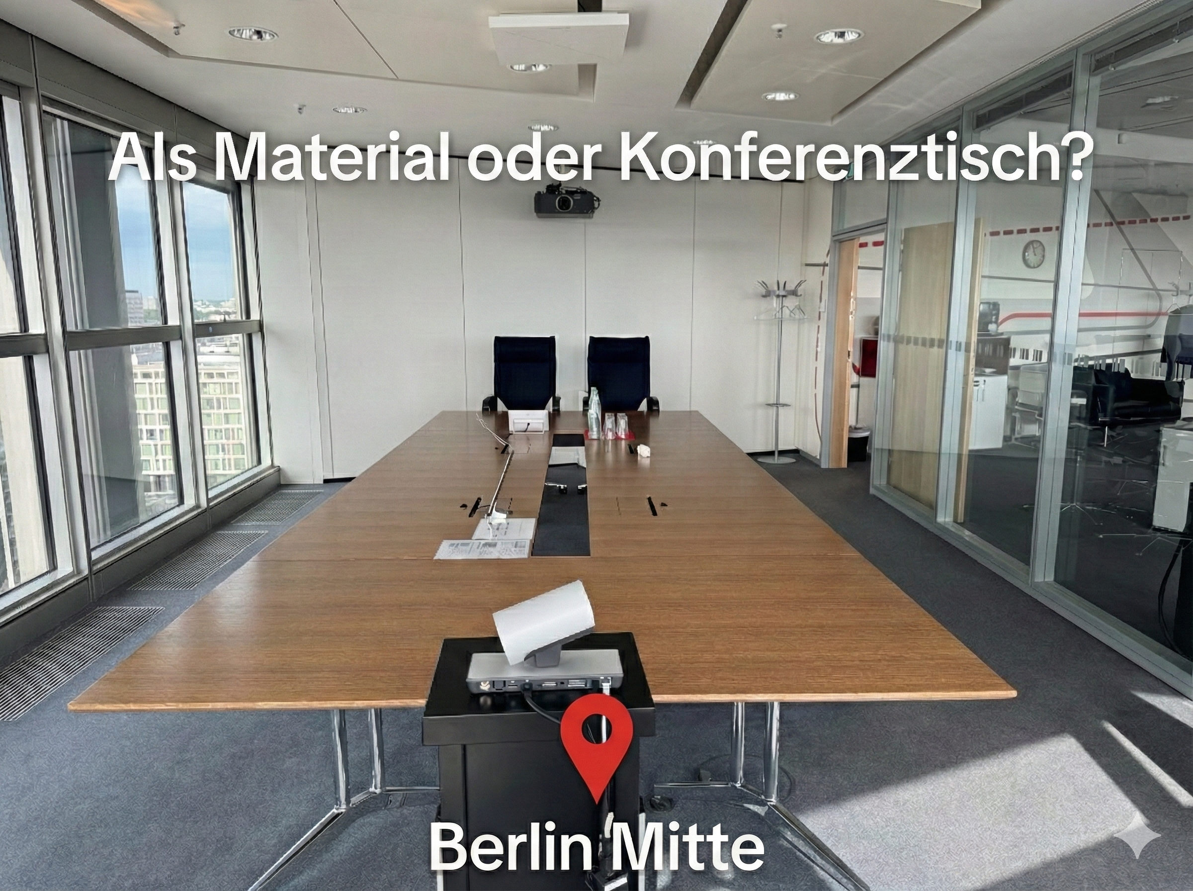 Konferenztische – Spende in Berlin