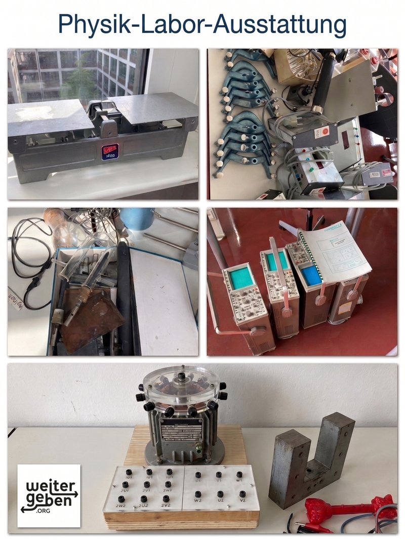Physik-Geräte & -material – Spende in Hamburg