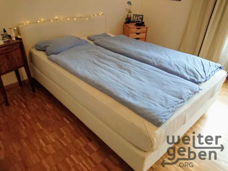 Bett und Matratze – Spende in Bern