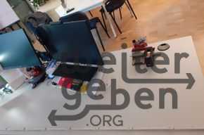 Bürotische 1,8m – Spende in Berlin