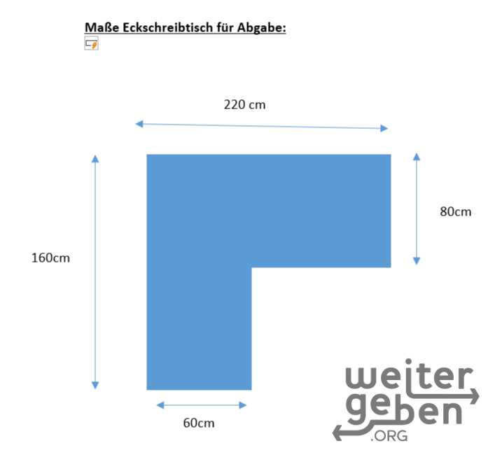 Eck-Schreibtisch in Karlsruhe
