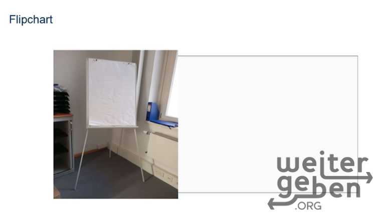 Flipcharts – Spende in Frankfurt
