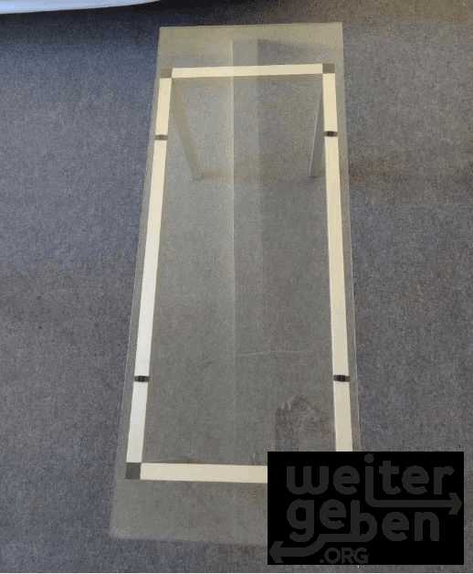 Glastische in Hof