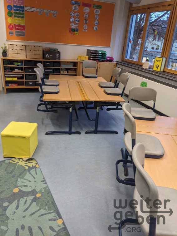 Grundschul-Klassenzimmer in Olching