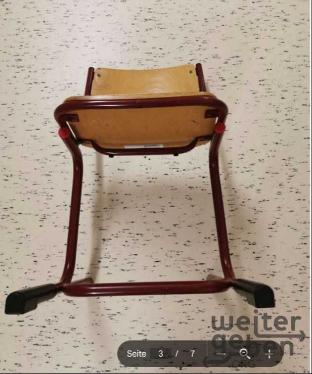 Grundschulstühle – Spende in Hüttenberg-Rechtenbach