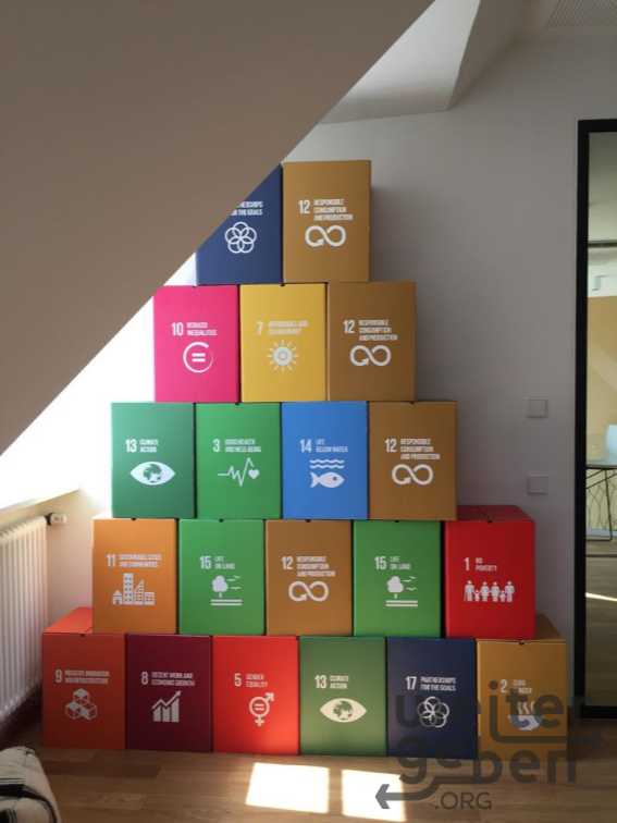 SDG-Hockersets – Spende in München