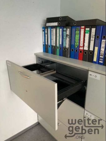 Hängeregisterschränke – Spende in Berlin