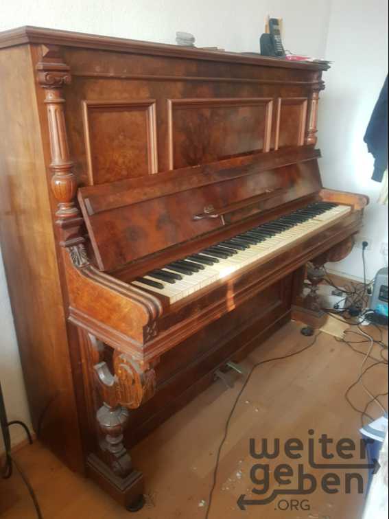 Klavier – Spende in Berlin