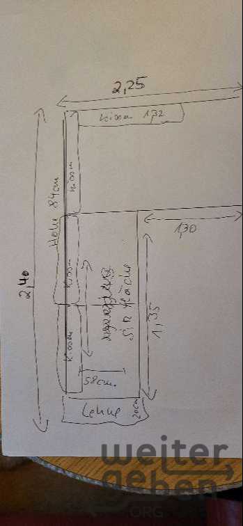 Leder-Ecksofa in Frankfurt