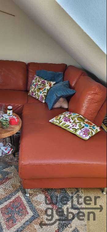 Leder-Ecksofa in Frankfurt