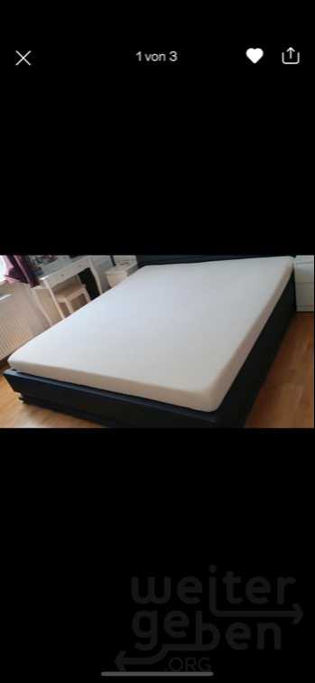 Matratze mit Topper – Spende in Münchem