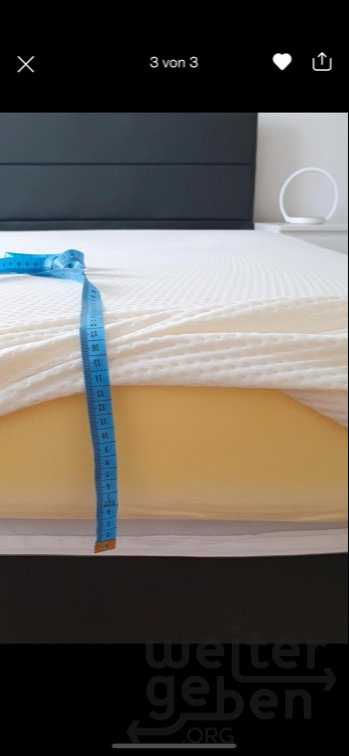 Matratze mit Topper in Münchem