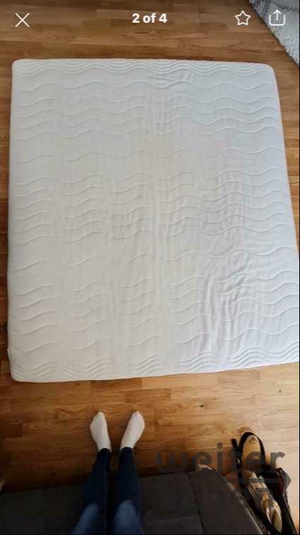 Matratze mit Topper in Münchem