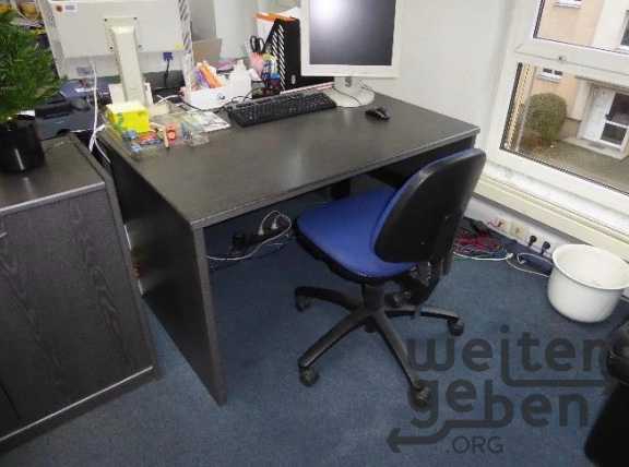 Schreibtischw 120×80 – Spende in Leipzig