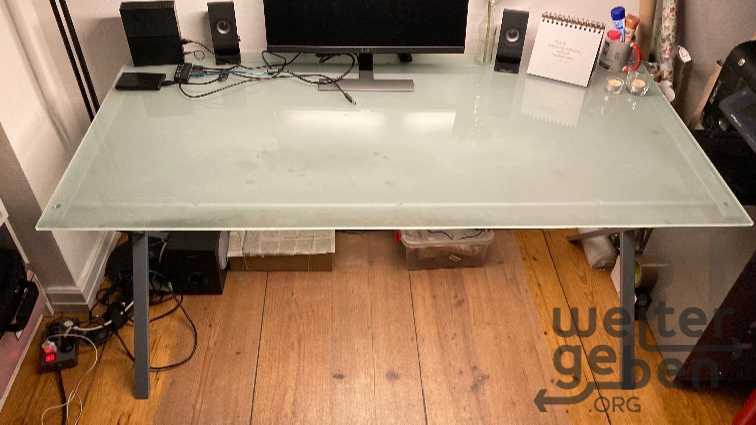 GlasSchreibtisch in Frankfurt