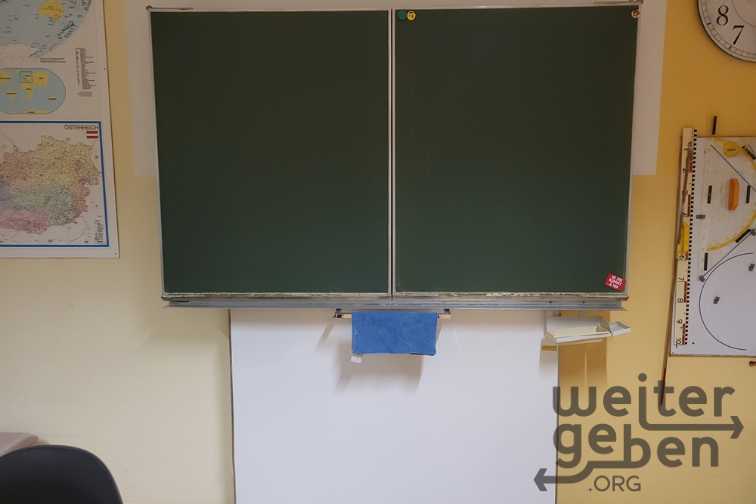 Schultafeln – Spende in Sankt Stefan im Rosental