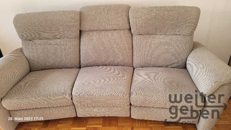 3er Sofa und 2er Sofa – Spende in Mönchengladbach