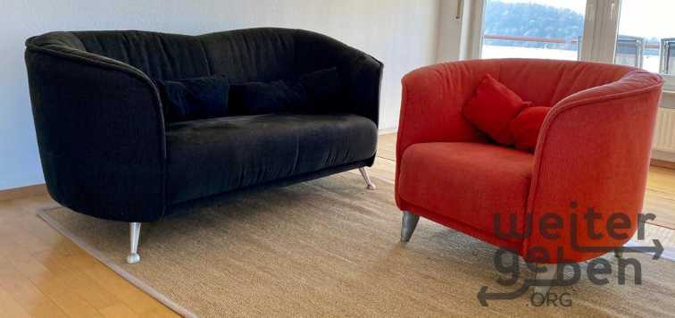Sofa und Sessel – Spende in Mundelsheim
