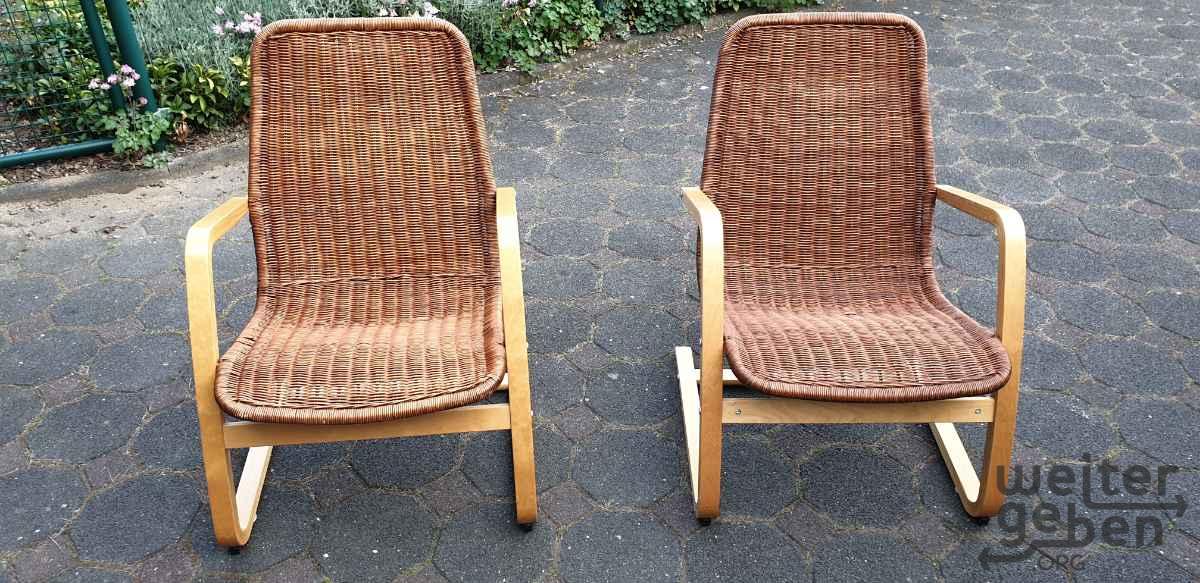 Stühle Flechtstühle Wippstühle in Leichlingen