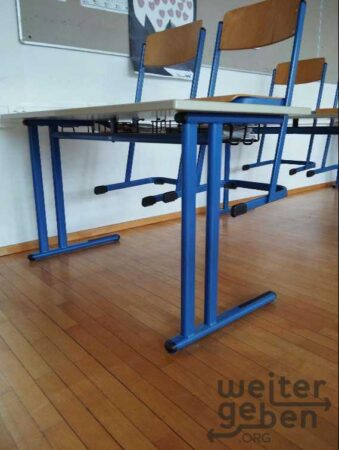 Tischgestelle – Spende in Bregenz